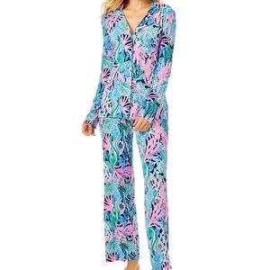 Lilly Pulitzer pajama set great condition never worn